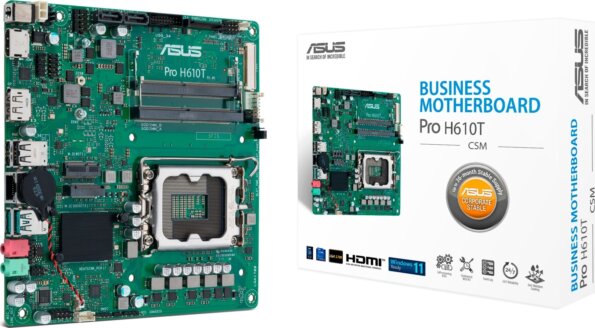 Asus Pro H610T-CSM alaplap