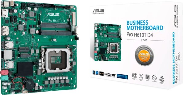 Asus Pro H610T D4-CSM alaplap