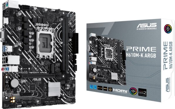 Asus Prime H610M-K ARGB alaplap Asus Prime H610M-K ARGB alaplap