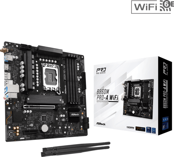 ASRock B860M Pro-A WiFi alaplap ASRock B860M Pro-A WiFi alaplap