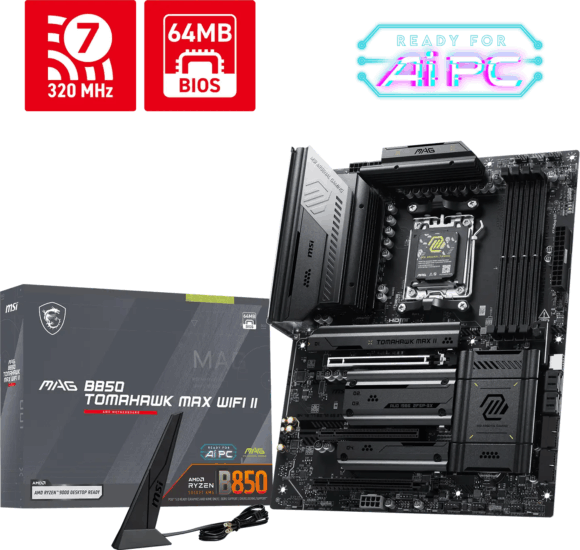 MSI MAG B850 Tomahawk Max WIFI II alaplap