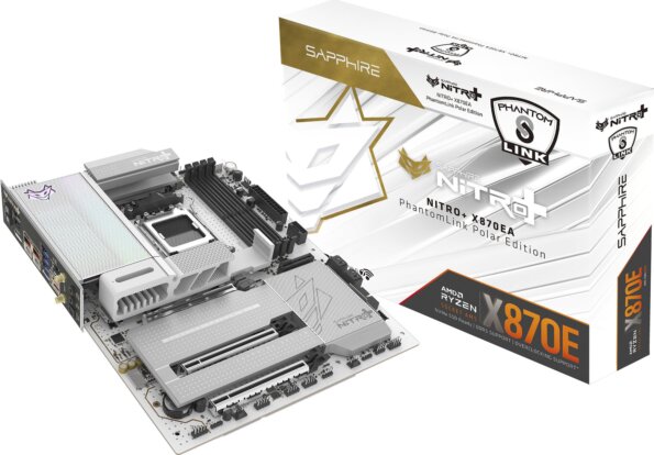 Sapphire NITRO+ X870EA WIFI7 Phantom Link Polar alaplap