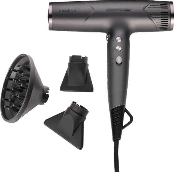 Medion LIFE HD2 MD19984 hajszárító, 1500W, fekete