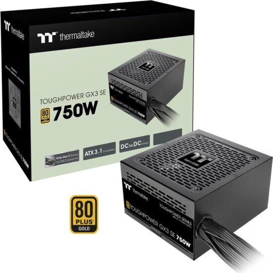Thermaltake Toughpower GX3 SE (750W, 80Plus® Gold, ATX)