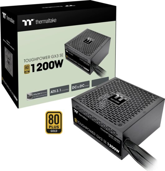 Thermaltake Toughpower GX3 SE (1200W, 80Plus® Gold, ATX)