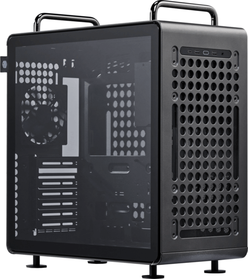 Cooler Master Qube 540 Stardust Iron ezüst számítógépház Cooler Master Qube 540 Stardust Iron ezüst számítógépház