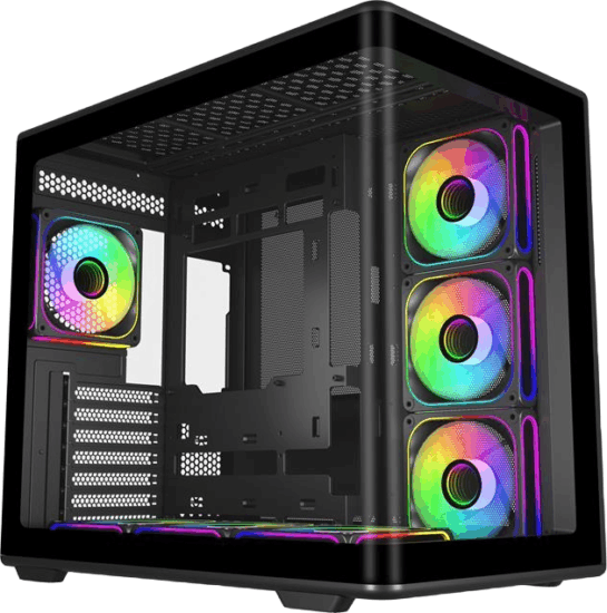 Cooler Master Elite 600 fekete számítógépház
