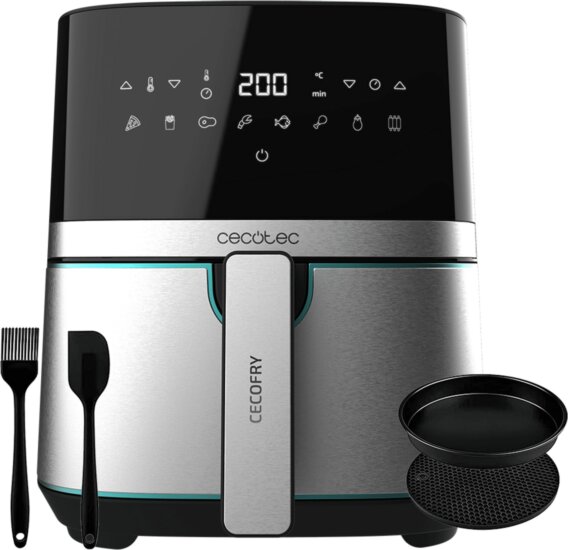 Cecotec CecoFry 5500 Pro forrólevegős sütő (5,5 l)