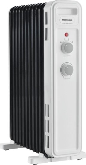 Heinner HOH-M11WH-BK olajradiátor, 11 tagú, 2300W