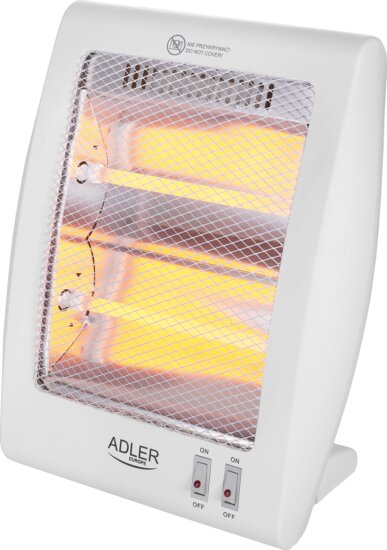 Adler AD 7709 kvarc fűtőtest, 800W Adler AD 7709 kvarc fűtőtest, 800W