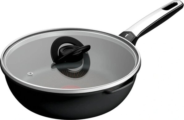 Tefal Excellence G3208402 wok serpenyő fedővel, 24 cm Tefal Excellence G3208402 wok serpenyő fedővel, 24 cm