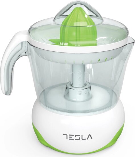Tesla CJ100WG citrusprés, 40W, fehér-zöld Tesla CJ100WG citrusprés, 40W, fehér-zöld