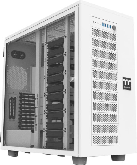 Thermaltake AX700 TG Snow White számítógépház