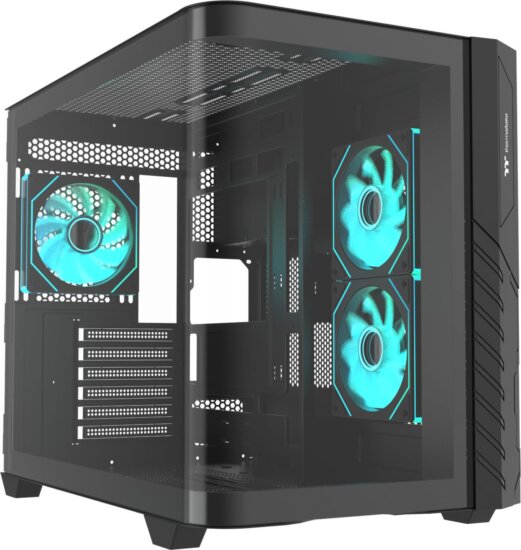 Thermaltake Vision 330 CR ARGB SE Fekete számítógépház Thermaltake Vision 330 CR ARGB SE Fekete számítógépház