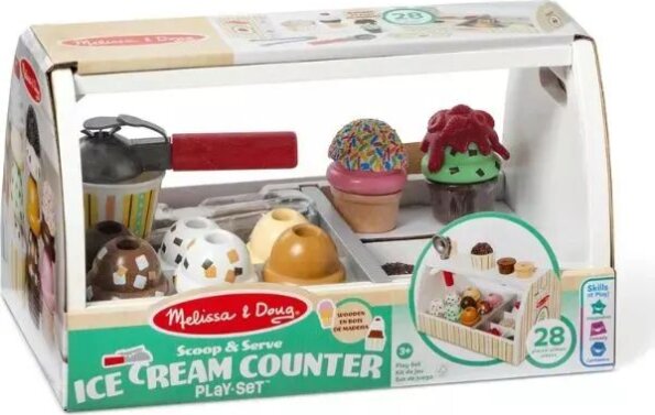 Melissa & Doug, Fagyis játékszett fából