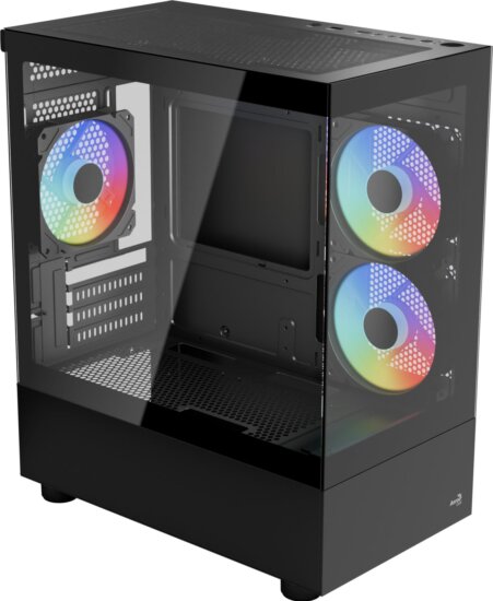 Aerocool Viewport Mini-G-BK-v4 ARGB számítógépház