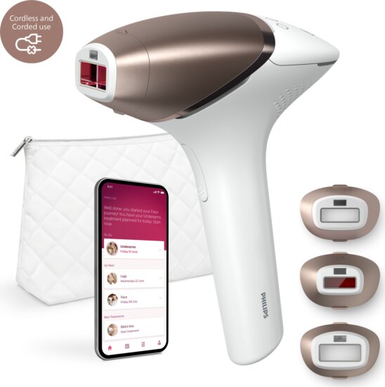 Philips Lumea IPL 9000 Series BRI955/00 IPL szőrtelenítő Philips Lumea IPL 9000 Series BRI955/00 IPL szőrtelenítő