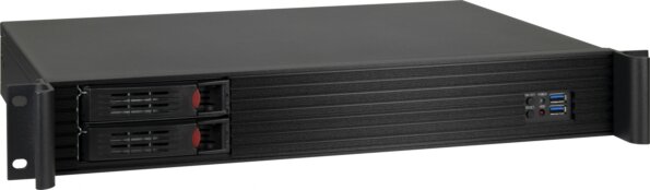 Inter-Tech 1.5U-1528L szerver számítógépház