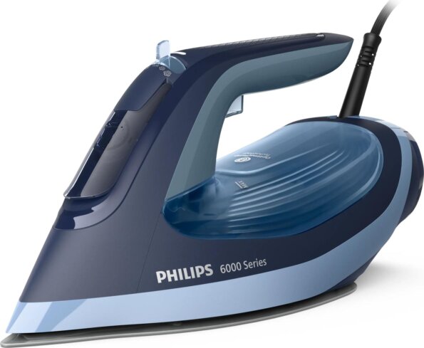 Philips 6000 Series DST6120/20 SteamGlide vasaló, 2600W, kék Philips 6000 Series DST6120/20 SteamGlide vasaló, 2600W, kék