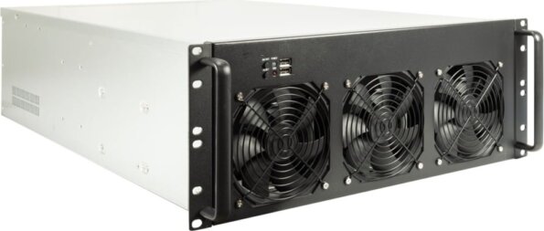 Inter-Tech 4F28 MINING-RACK szerver számítógépház