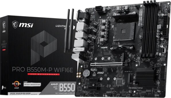 MSI PRO B550M-P WIFI6E alaplap MSI PRO B550M-P WIFI6E alaplap
