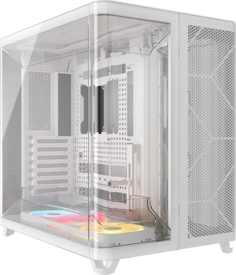Corsair AIR 5400 LX-R LINK Fehér számítógépház