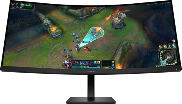 HP OMEN 34c G2 34" WQHD ívelt gaming monitor HP OMEN 34c G2 34" WQHD ívelt gaming monitor
