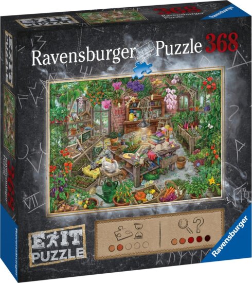 Ravensburger EXIT, Üvegház puzzle, 368 darabos