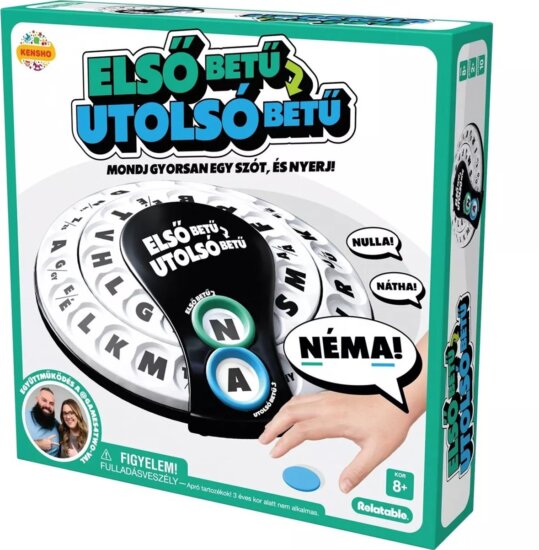 WDYM, Első betű - utolsó betű társasjáték WDYM, Első betű - utolsó betű társasjáték
