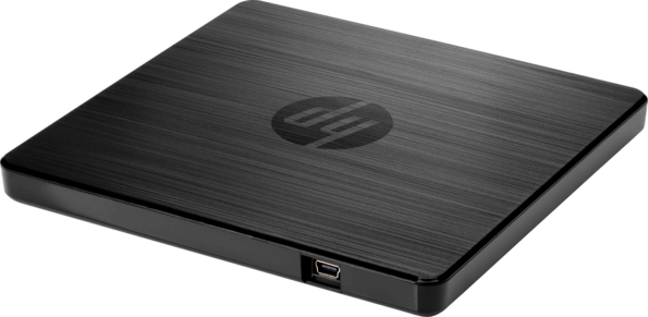 HP F2B56AA külső USB DVD író, fekete HP F2B56AA külső USB DVD író, fekete