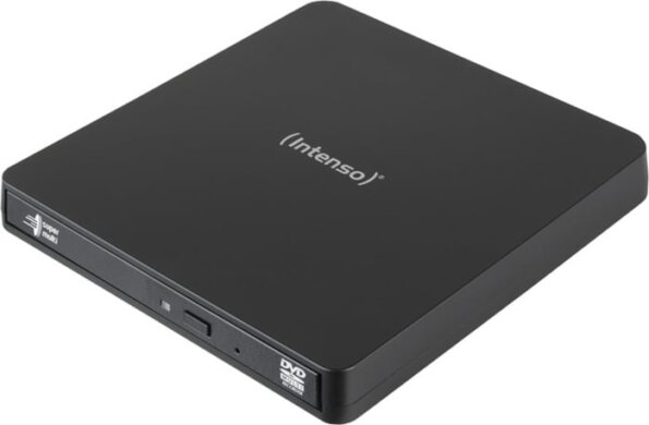 Intenso EOD 400D Slim külső USB DVD író, fekete Intenso EOD 400D Slim külső USB DVD író, fekete