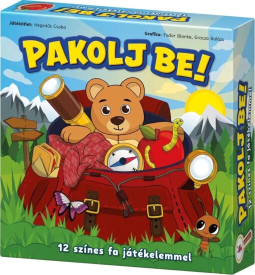 Keller & Mayer, Pakolj be! társasjáték Keller & Mayer, Pakolj be! társasjáték