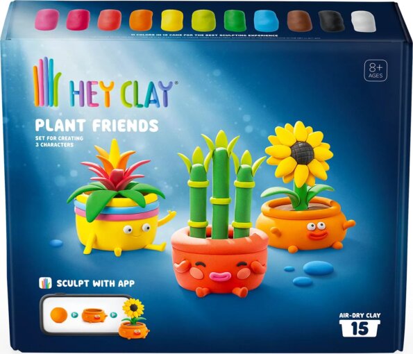 Hey Clay, Virágkészítő levegőn száradó gyurmakészlet, Friends