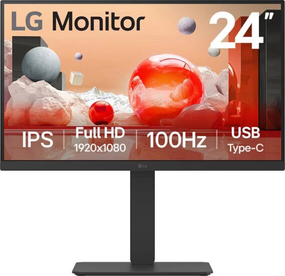 LG 24BA650-T 24" IPS LED monitor