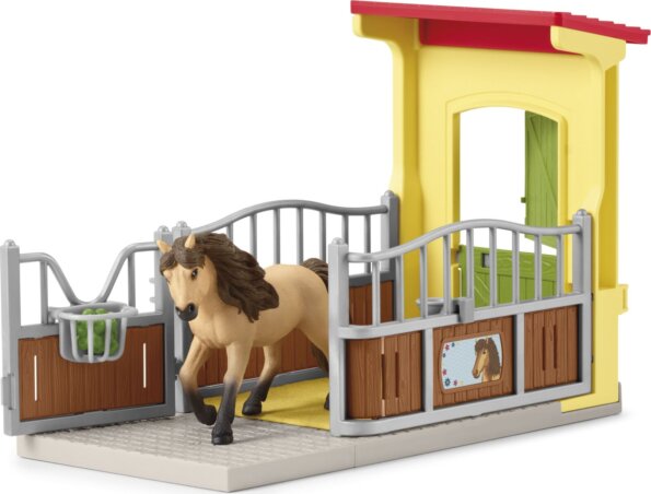 Schleich, Farm World, Pónibox, izlandi póni ménnel játékszett