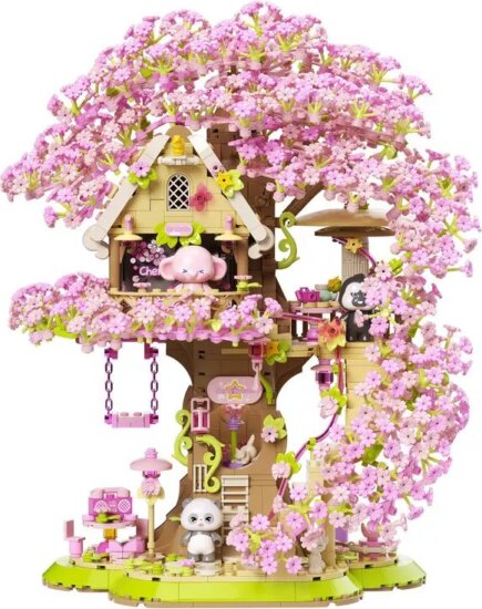 Jaki, Sakura faház építőkocka Jaki, Sakura faház építőkocka
