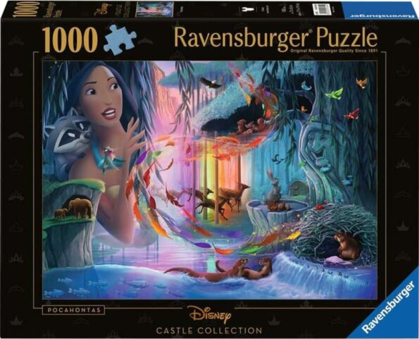 Ravensburger, Disney Castle Collection, Pocahontas puzzle, 1000 darabos