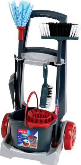 Klein Toys, Vileda játék takarítókocsi Klein Toys, Vileda játék takarítókocsi