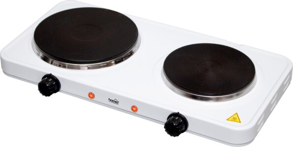 Home HG R 02WH hordozható elektromos főzőlap, 2500W
