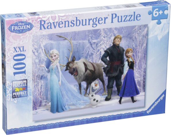 Ravensburger, Disney Jégvarázs, A Hókirálynő birodalma puzzle, 100 darabos