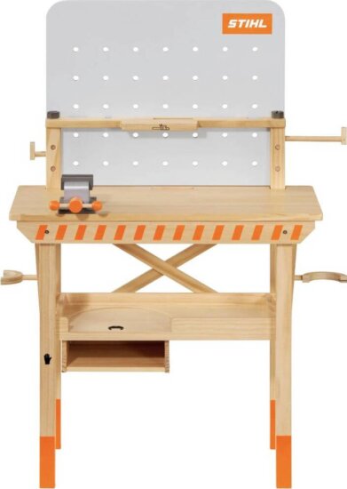 Stihl gyerek munkapad fából