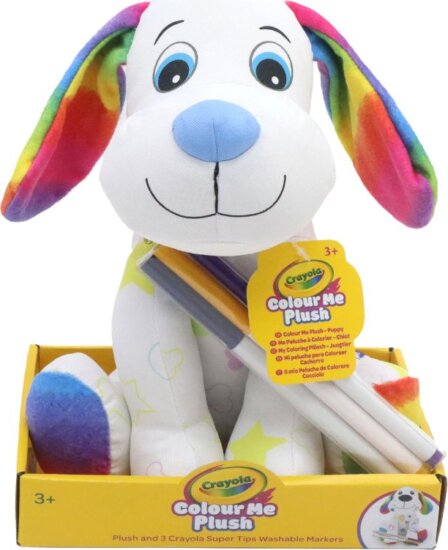 Crayola, Kiszínezhető plüss kutyus