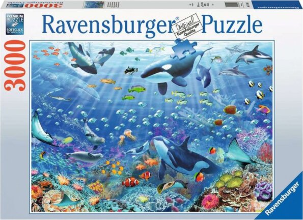 Ravensburger, Víz alatti világ puzzle, 3000 darabos