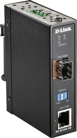 D-Link DIS-M100G-SW ipari Ethernet médiakonverter