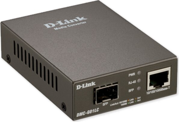 D-Link DMC-G01LC/E Gigabit Ethernet médiakonverter D-Link DMC-G01LC/E Gigabit Ethernet médiakonverter