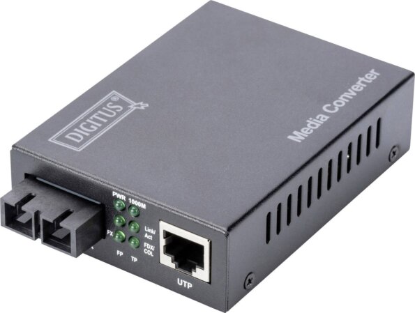 Digitus DN-82121-1 SC duplex médiakonverter Digitus DN-82121-1 SC duplex médiakonverter