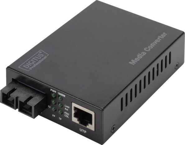Digitus DN-82120-1 SC duplex médiakonverter Digitus DN-82120-1 SC duplex médiakonverter