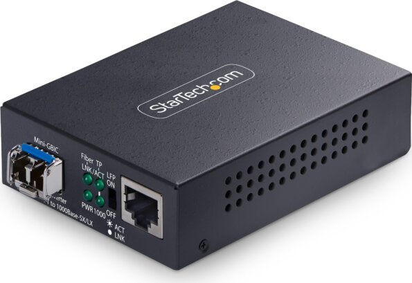 StarTech MCM1110SMLC40 egymódusú LC médiakonverter