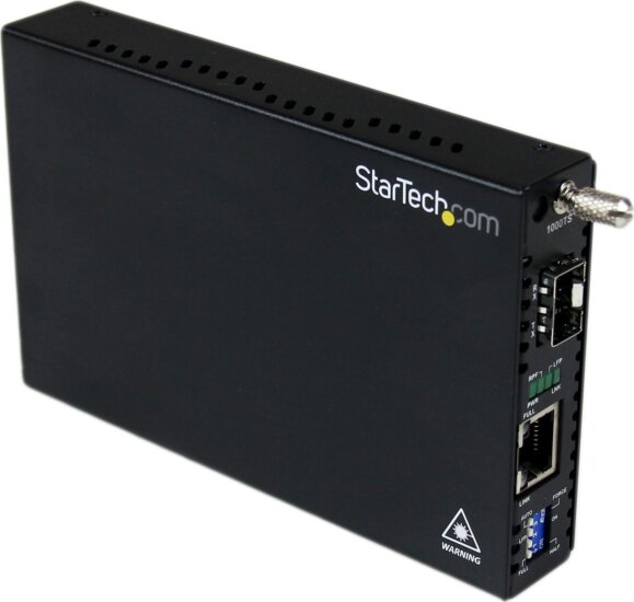 StarTech ET91000SFP2 Gigabit Ethernet SFP médiakonverter StarTech ET91000SFP2 Gigabit Ethernet SFP médiakonverter