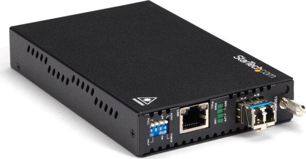 StarTech ET91000SM10 Gigabit egymódusú médiakonverter StarTech ET91000SM10 Gigabit egymódusú médiakonverter